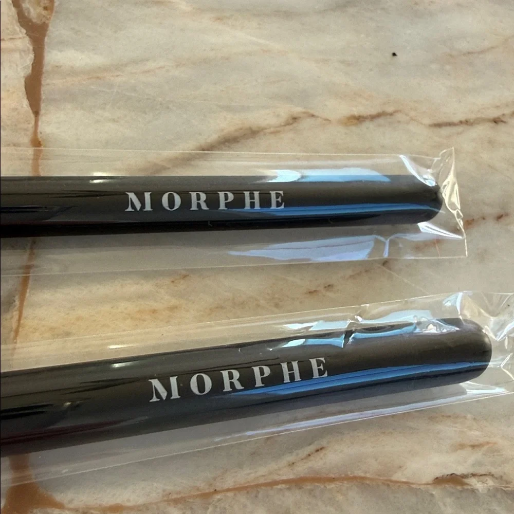 Morphe Black Precision Brushes‎ Set of 2